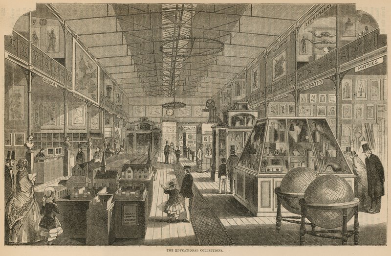 El Museo de Arquitectura, South Kensington, Londres; La colección educativa de English School