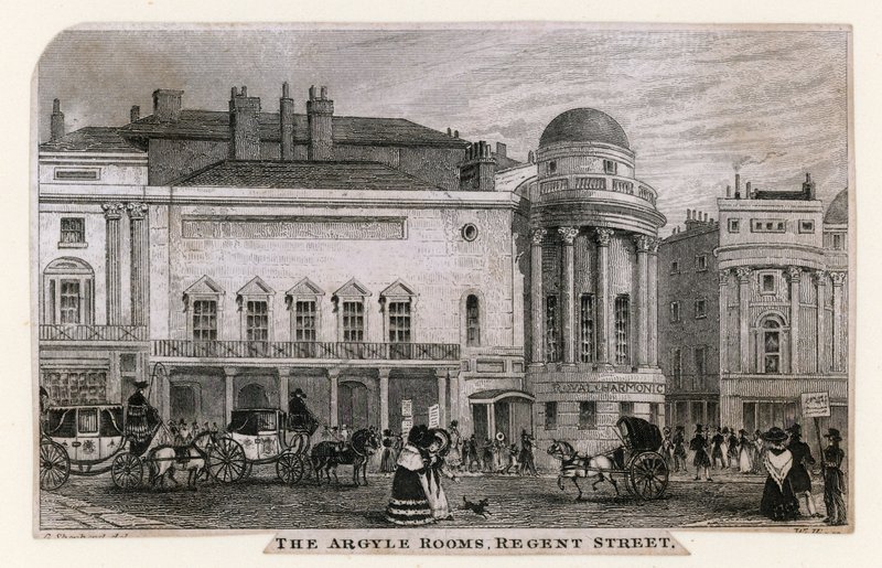 Las Salas Argyle, Regent Street de English School