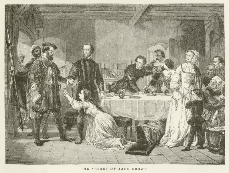 El arresto de John Brown de English School