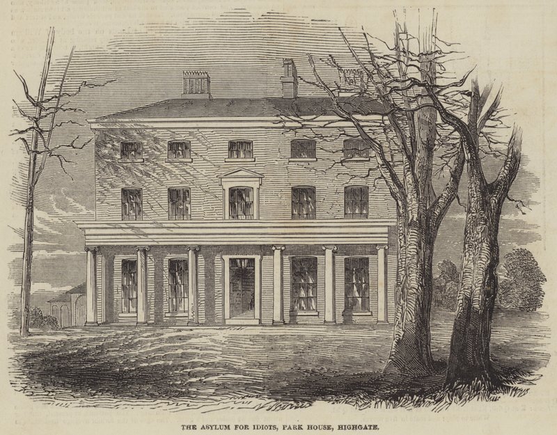 El Asilo para Idiotas, Park House, Highgate de English School