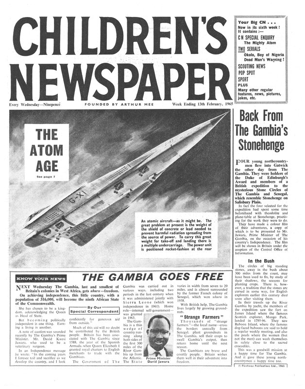 La Era Atómica, portada de 