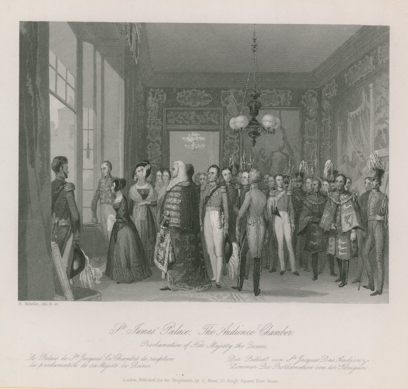 La Cámara de Audiencia del Palacio de St. James de English School