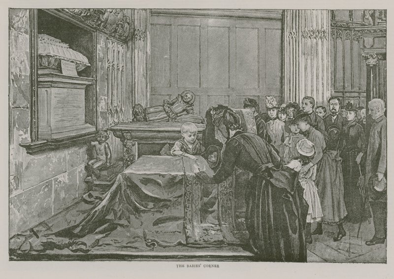 El Rincón de los Bebés en la Abadía de Westminster de English School