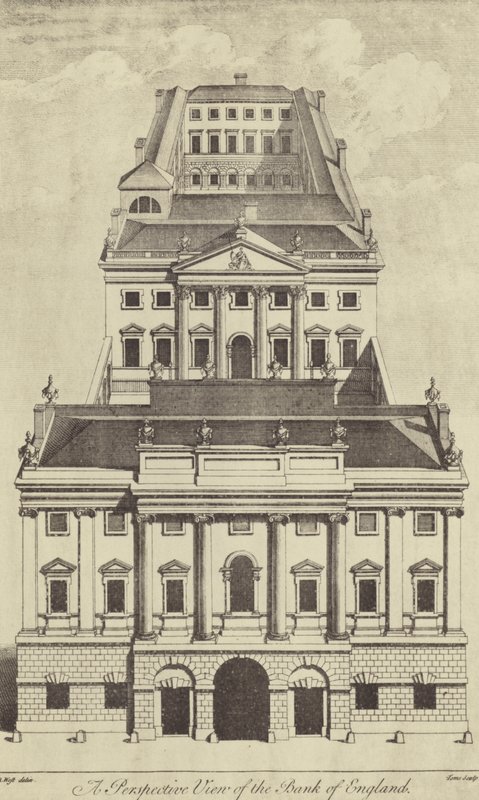 El Banco de Inglaterra, 1739 de English School