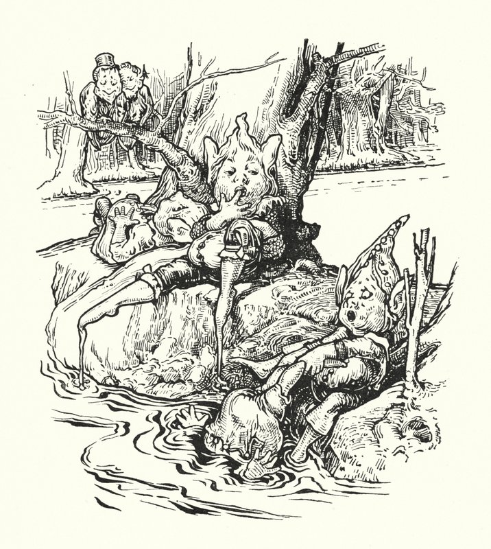 Las orillas del río Treacle de English School