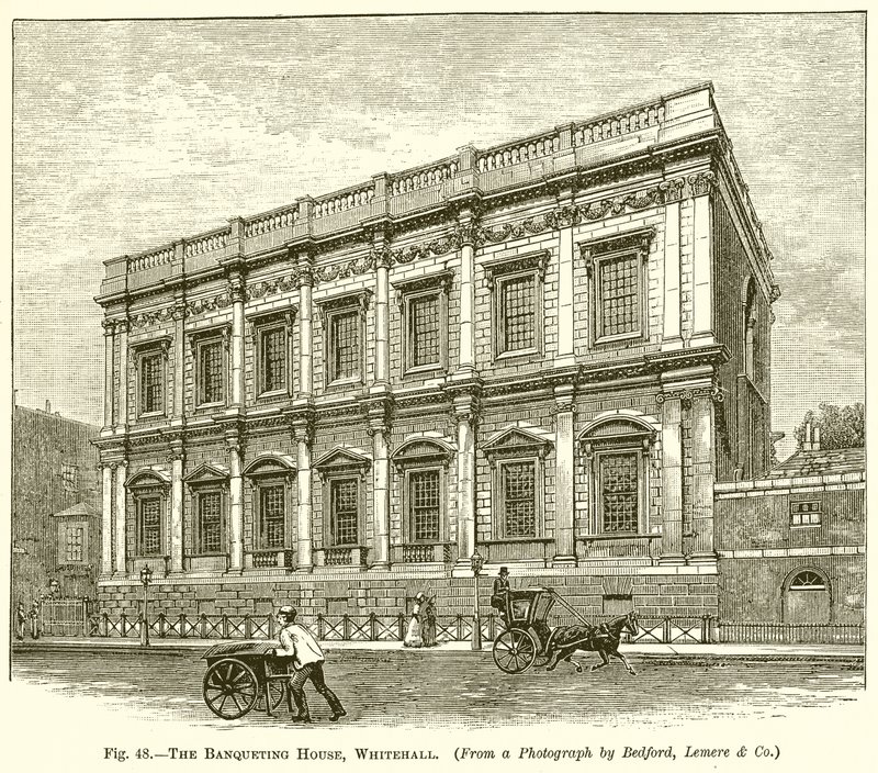 La Casa de Banquetes, Whitehall de English School