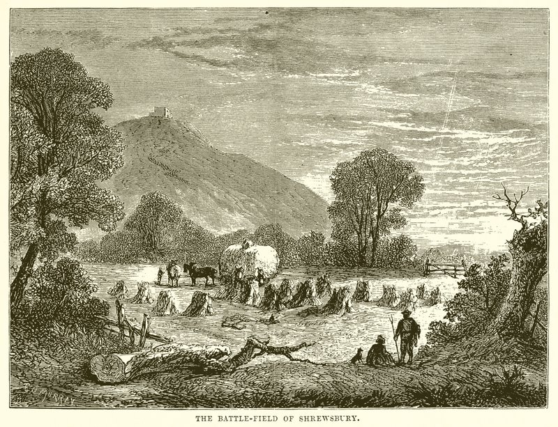 El campo de batalla de Shrewsbury de English School