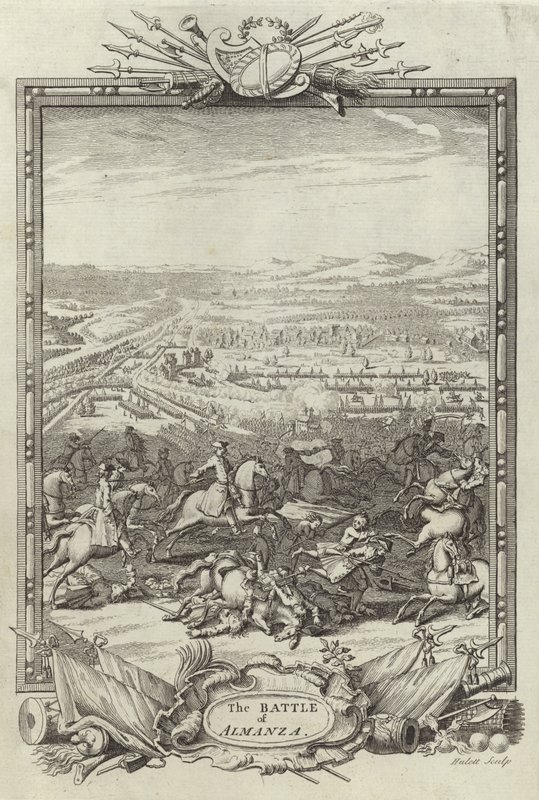 La batalla de Almanza de English School