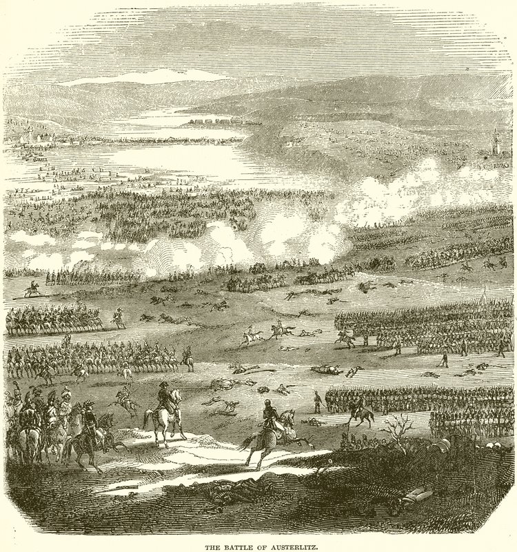 La Batalla de Austerlitz de English School