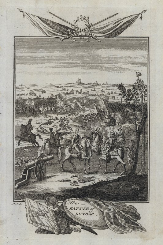 La batalla de Dunbar de English School