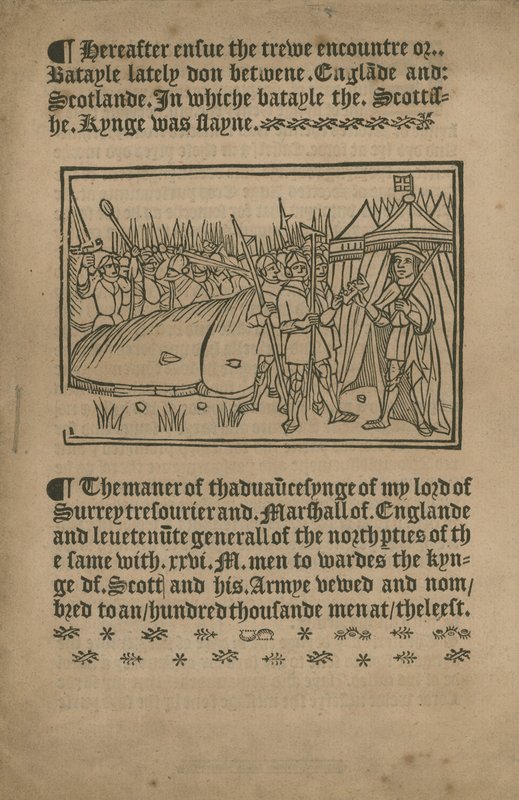 La Batalla de Floddon de English School
