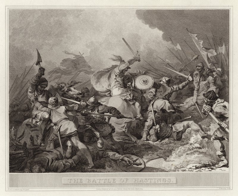 La batalla de Hastings de English School