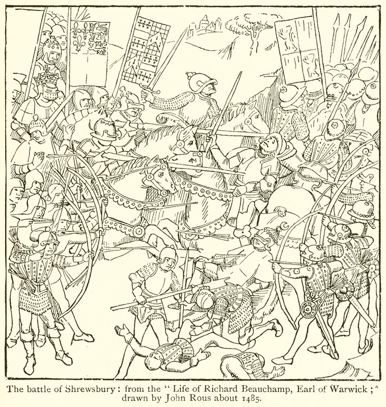 La Batalla de Shrewsbury de English School