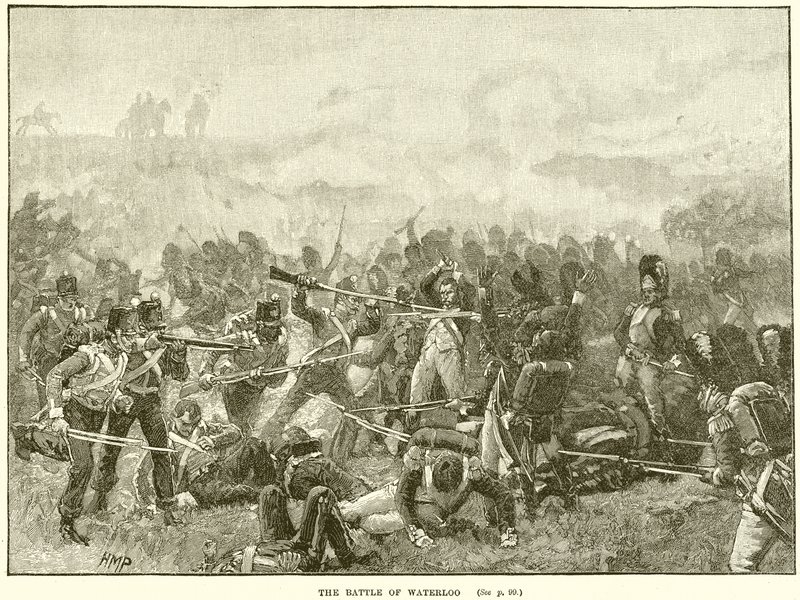 La Batalla de Waterloo de English School