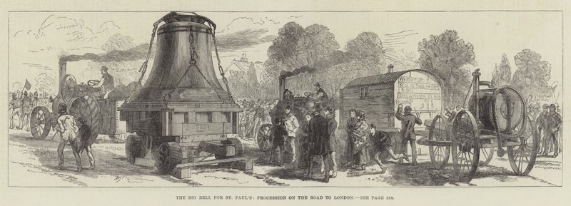 La Gran Campana para San Pablo, Procesión en el Camino a Londres de English School