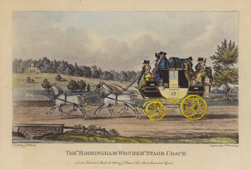 El "Birmingham Wonder" Stage Coach de English School