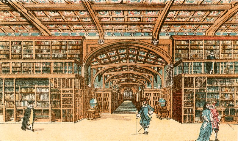 La Biblioteca Bodleiana, Oxford de English School