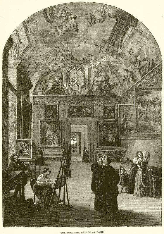 El Palacio Borghese en Roma de English School