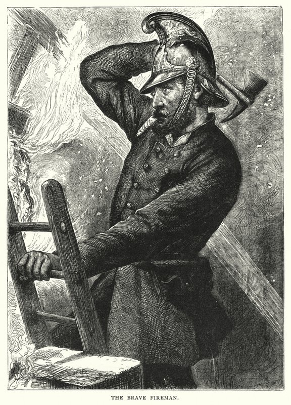 El valiente bombero de English School