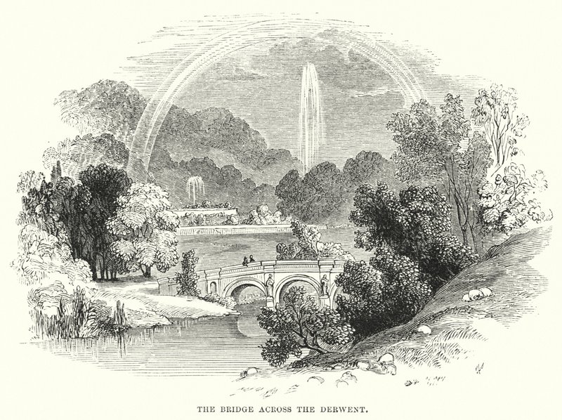 El puente sobre el Derwent de English School