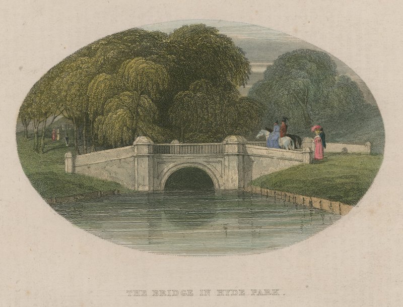El Puente de Hyde Park, Londres de English School