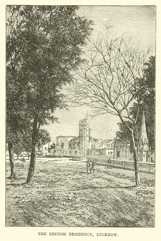 La Residencia Británica, Lucknow de English School