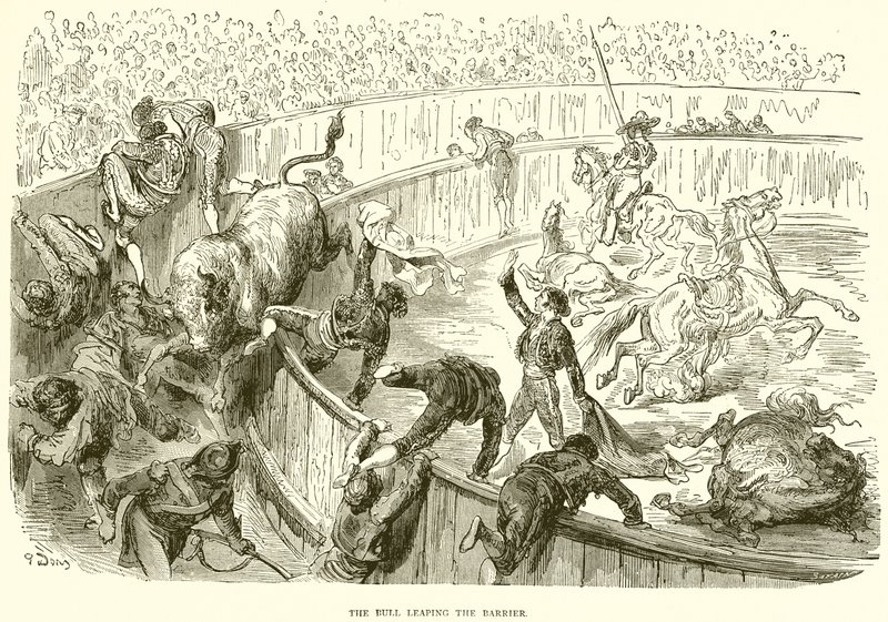 El Toro Saltando la Barrera de English School