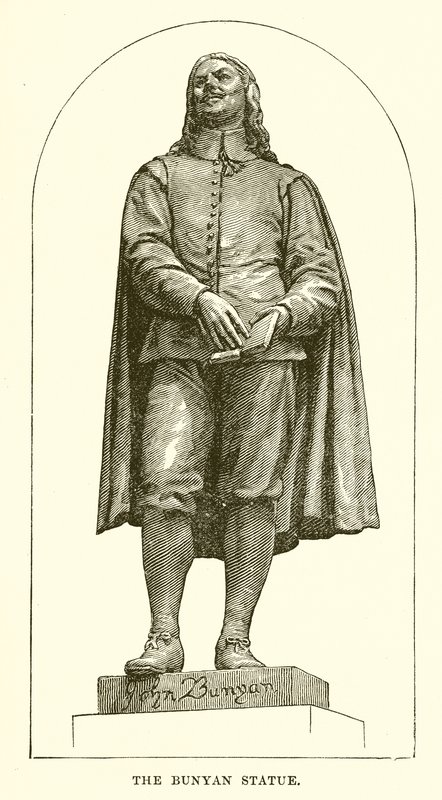 La estatua de Bunyan de English School