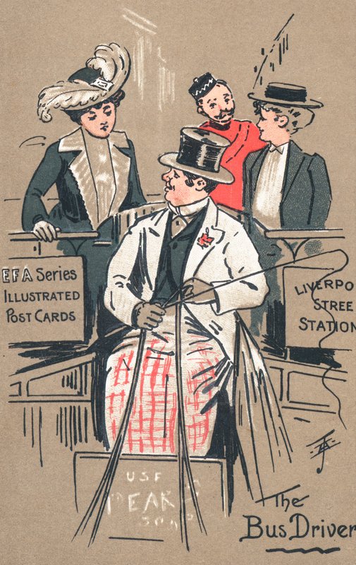 El conductor de autobús de English School