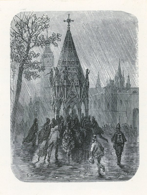 Fuente de agua potable Buxton Memorial, St Margarets Westminster de English School