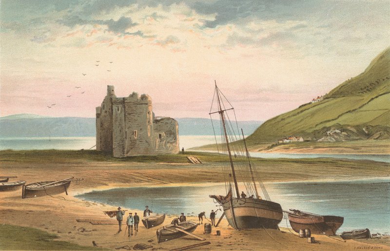 El castillo, Loch Ranza de English School