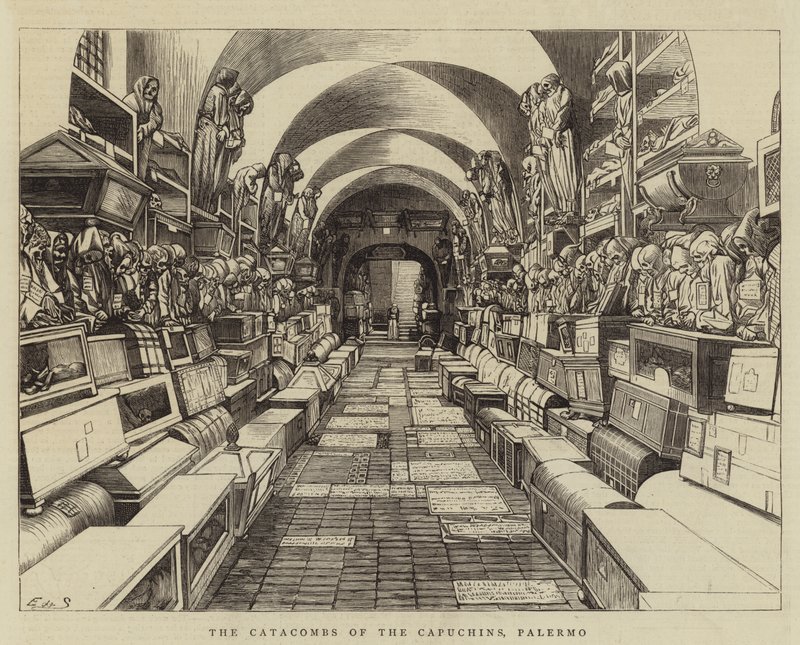 Las catacumbas de los capuchinos, Palermo de English School