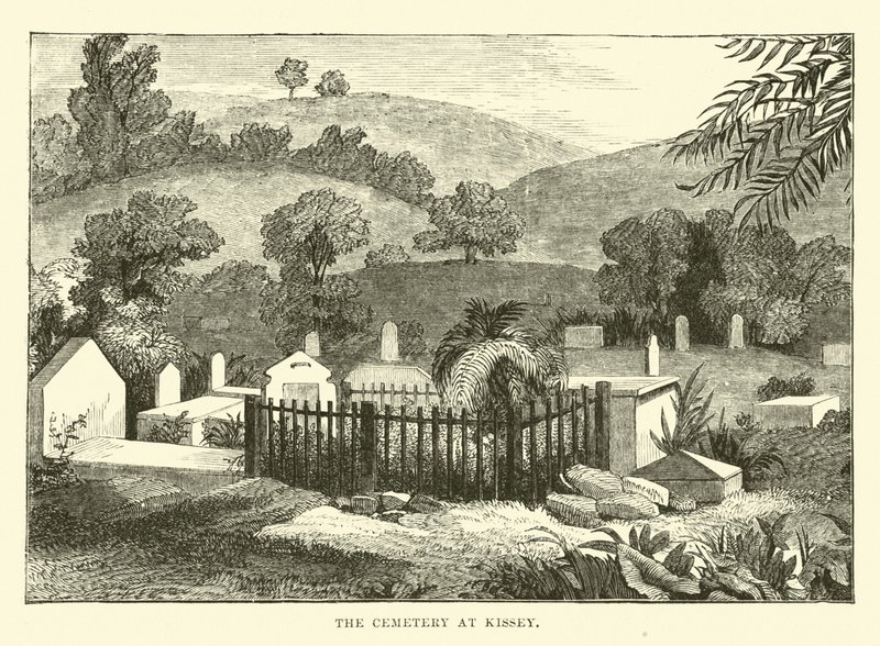 El cementerio en Kissey de English School