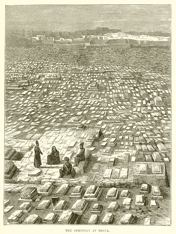 El cementerio en La Meca de English School