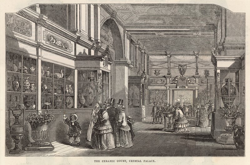 La Corte de Cerámica, Palacio de Cristal de English School