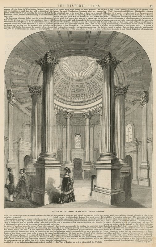 La Capilla del Cementerio del Oeste de Londres de English School