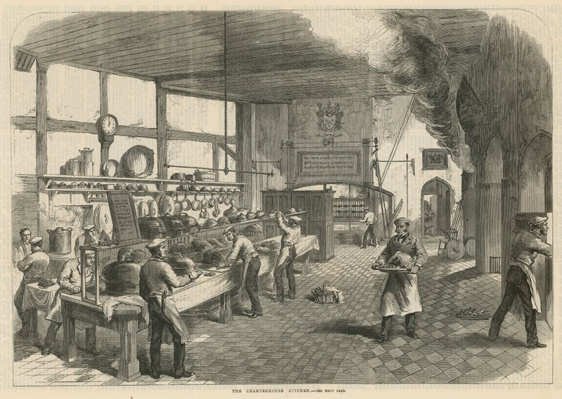 La cocina de Charterhouse de English School