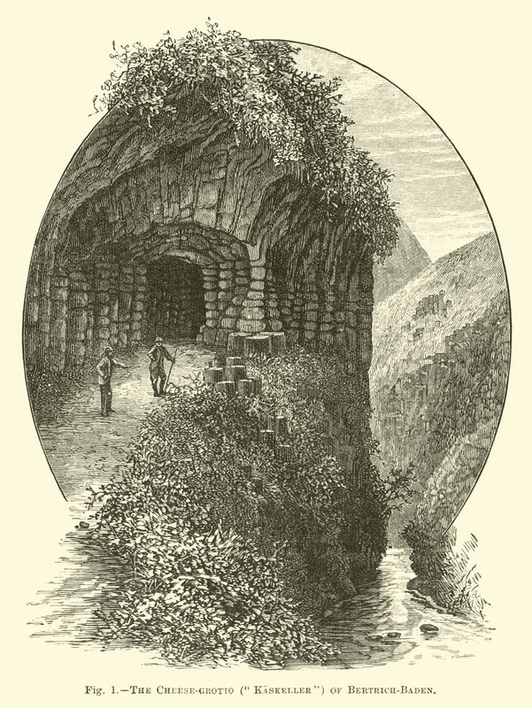 La gruta del queso (Kaskeller) de Bertrich-Baden de English School