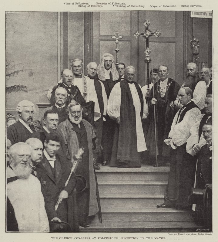 El Congreso de la Iglesia en Folkestone, Recepción por el Alcalde de English School
