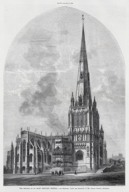 La Iglesia de Santa María Redcliff, Bristol de English School