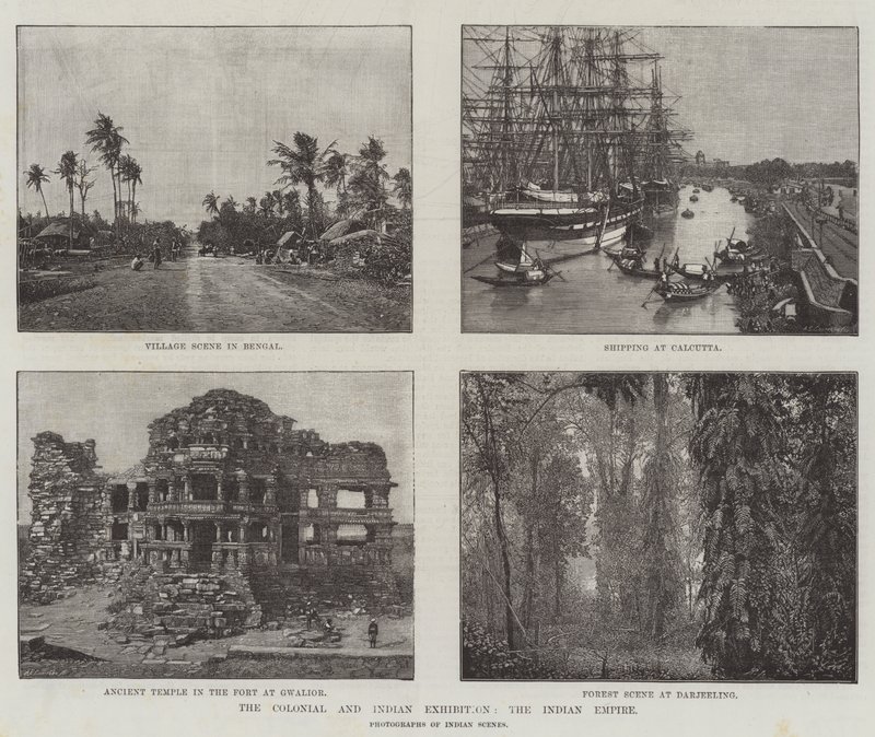 La Exposición Colonial e India, el Imperio Indio de English School