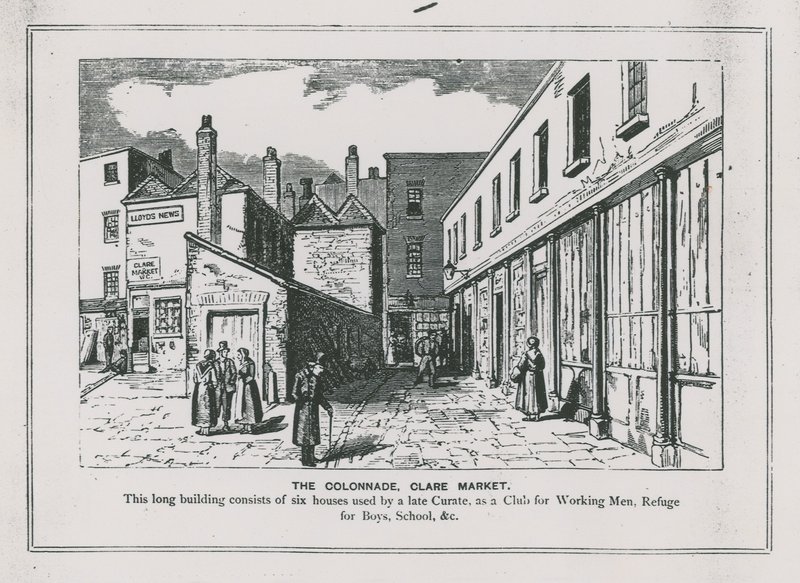 La Columnata, Clare Market, Londres de English School