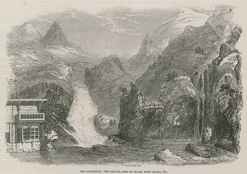 El Coliseo - El chalet, Mer de Glace, Mont Blanc de English School