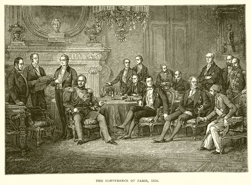 La conferencia de París, 1856 de English School
