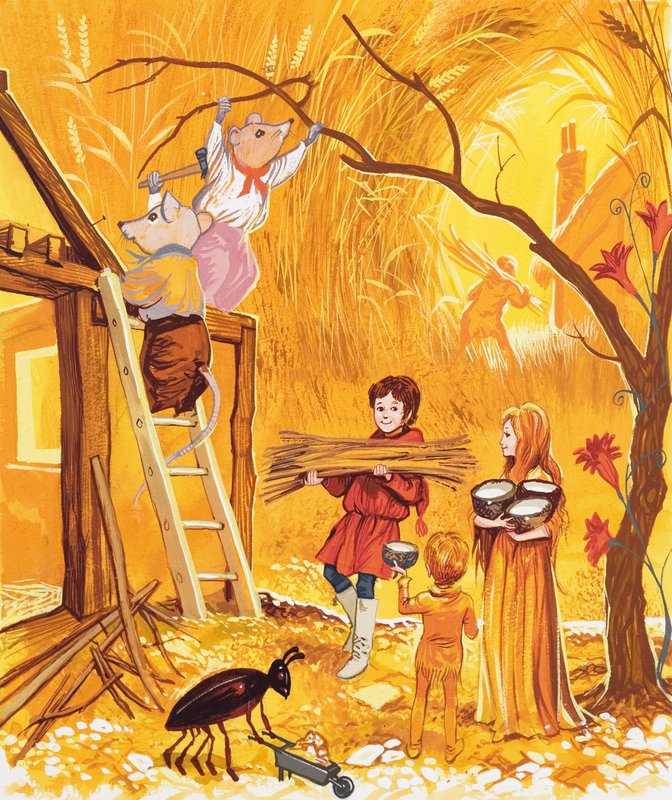 Las hadas del maíz de English School