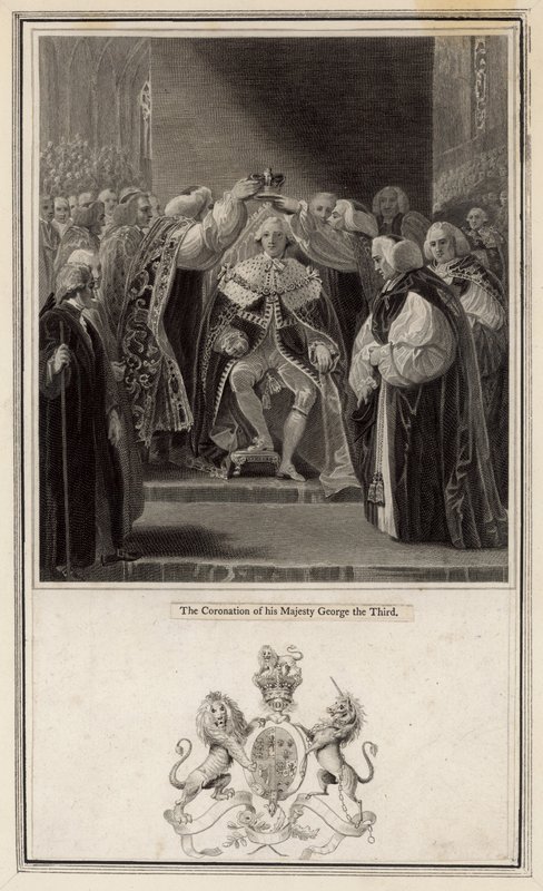 La Coronación de Su Majestad Jorge III de English School