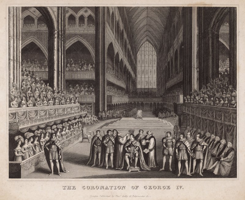 La Coronación del Rey Jorge IV de English School