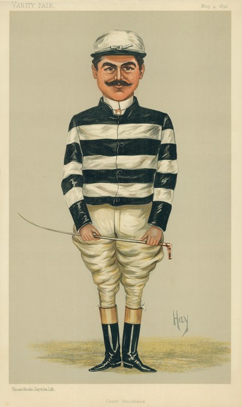 El Conde Della Catena, Count Strickland de English School