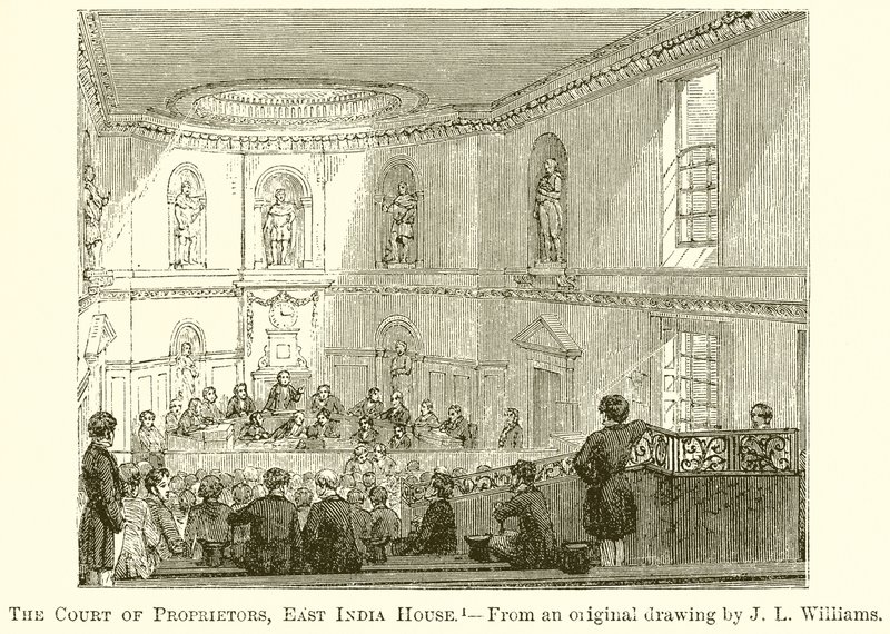 El Tribunal de Propietarios, Casa de la India Oriental de English School