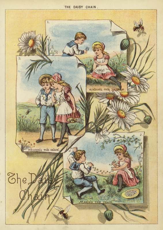La cadena de margaritas de English School